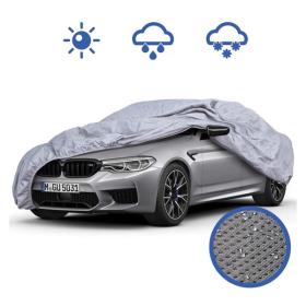 Bache Auto Housse de Protection 4 Saisons Taille XL - Gris