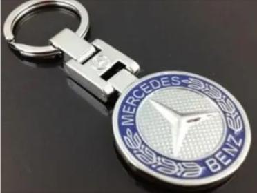 Porte Clés avec logo Mercedes-Benz pour Voiture 