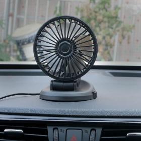 Ventilateur USB UNE seule Tête Multi-Usage Voiture/ Bureau Rotatif a 360°