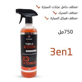 Profwell Triple Action X3 Nettoyant Extérieur de Moteur, Jantes et Carrosserie 