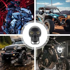 Phare LED Crane Antibrouillard 2 Mode Blanc et Jaune 