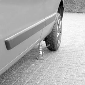 Cric Hydraulique 3 Tonnes Gris 