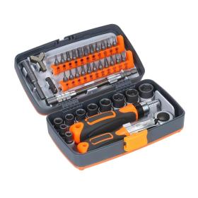 Caisse à tourne visses de 38 Pièces – Kit de Bricolage Polyvalent Maison & Voiture