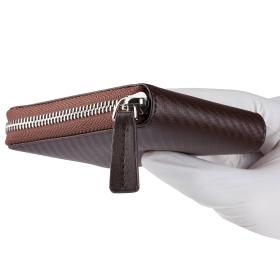 Porte-monnaie en cuir véritable Kaba – Élégance japonaise