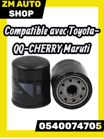 Filtre a huile 90915-10001 compatible avec Toyota DFMFH09, Yaris, Maruti, QQ