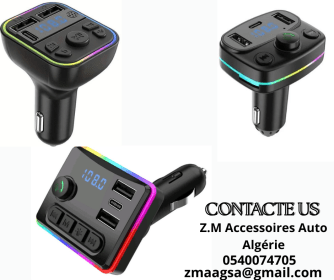 Récepteur Bluetooth 5.0 Sans Fil  pour voiture, Haute qualité de son avec Lecteur USB 